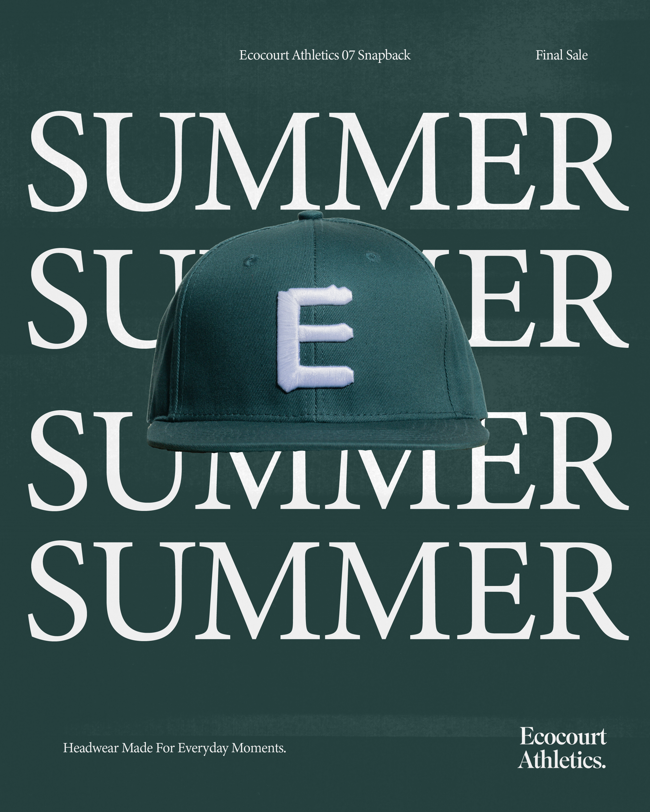Sale Ecocourt Athletics 07 Snapbacks